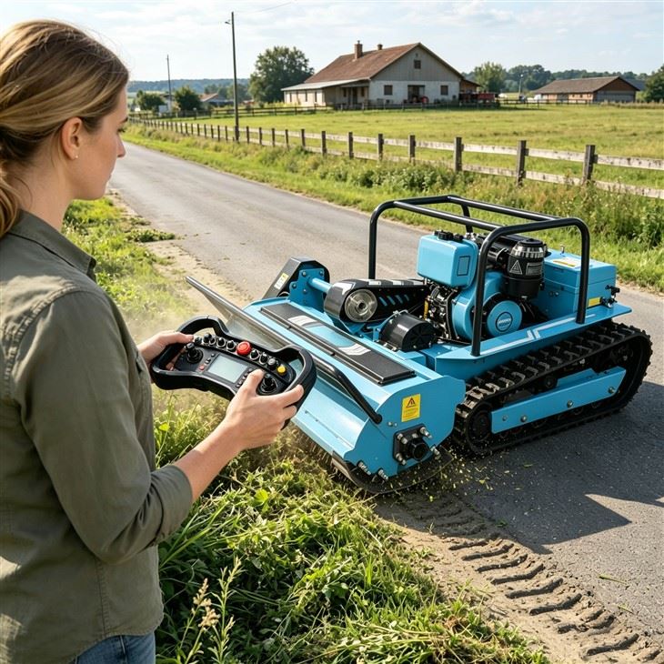 Remote Slope Mower